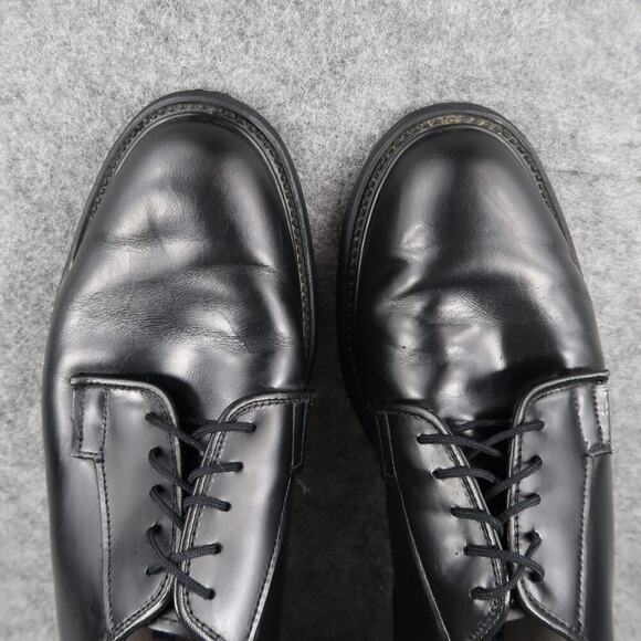 Bates Shoes Mens 8.5 Derby Oxford Classic Dress Black Lace Up Work Formal Vibram main image 7
